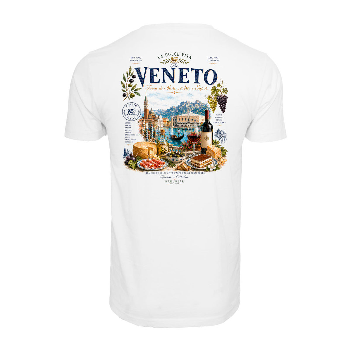 VENETO SOCIAL CLUB - White Tee