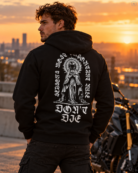 Motocrew/Motorrad Biker Heavy Hoodie Herren Most Important Rule
