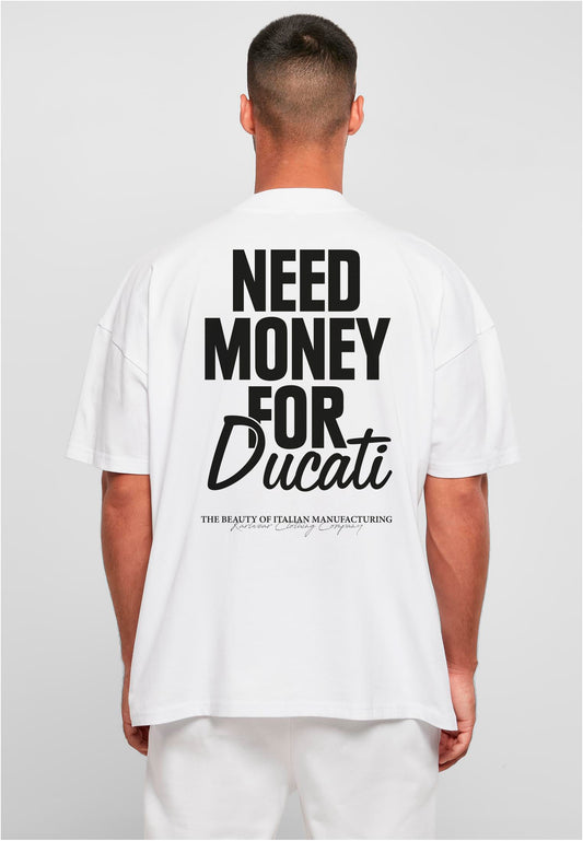 Motocrew/Motorrad Biker Oversize Shirt Herren NEED MONEY Duc Edt.