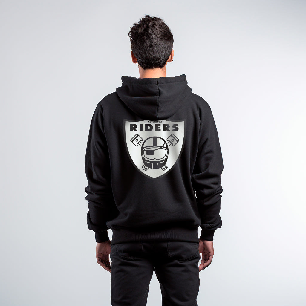 RIDERS Motocrew/Motorrad Hoodie UNISEX für Männer und Frauen